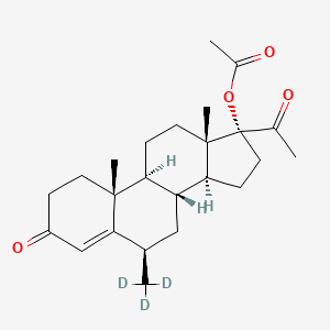 6-Epi-medroxy Progesterone 17-acetate-d3