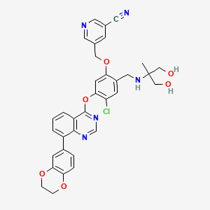 molecular formula C34H30ClN5O6 B12420300 PD-1/PD-L1-IN-24 