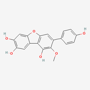 molecular formula C19H14O6 B12420306 Peniterphenyl A 