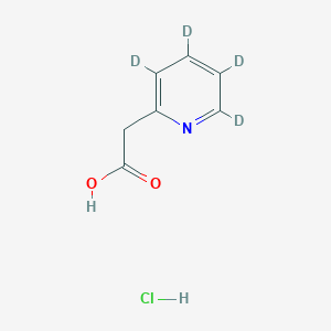 2-(Pyridin-2-yl)acetic acid-d4 (hydrochloride)