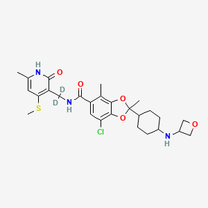 molecular formula C27H34ClN3O5S B12420658 Ezh2-IN-10 