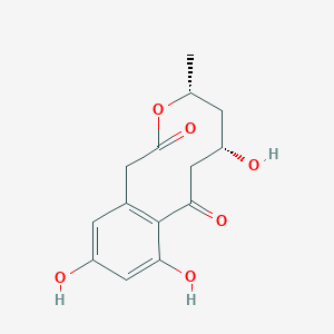 molecular formula C14H16O6 B1242078 Xestodecalactone B 