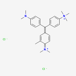molecular formula C27H35Cl2N3 B1242079 碘绿 CAS No. 33231-00-4