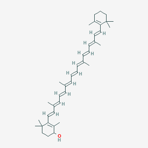 molecular formula C40H56O B1242080 Isocryptoxanthin 