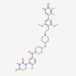 molecular formula C39H48ClN5O7 B12420803 PROTAC BRD9 Degrader-2 