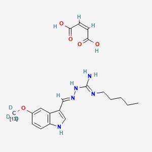 Tegaserod-13C,d3 (maleate)