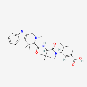 molecular formula C31H46N4O4 B1242117 Milnamide A 