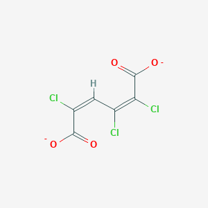 molecular formula C6HCl3O4-2 B1242119 2,3,5-Trichloro-cis,cis-muconate 