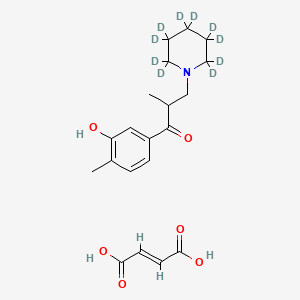 3-Hydroxy Tolperisone-d10 (maleate)