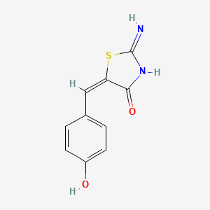 5-(4-Hydroxybenzylidene)-2-iminothiazolidin-4-one