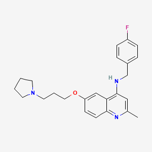 molecular formula C24H28FN3O B12421305 AL-GDa62 