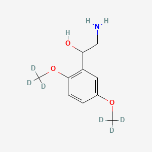 2-amino-1-[2,5-bis(trideuteriomethoxy)phenyl]ethanol