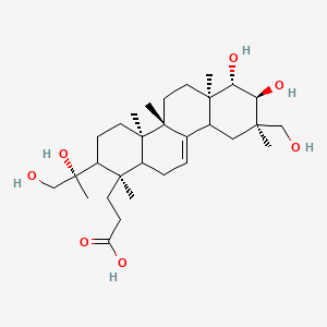 molecular formula C30H50O7 B12421353 Anti-inflammatory agent 19 