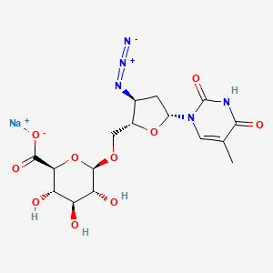 Zidovudine O-|A-D-glucuronide (sodium)