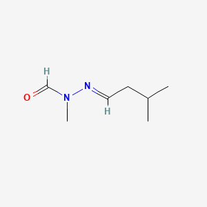 3-Methylbutanal methylformylhydrazone