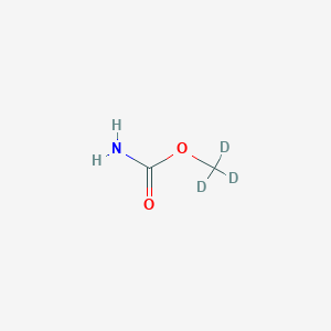 molecular formula C2H5NO2 B12421559 Methyl carbamate-d3 