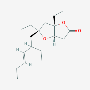 molecular formula C18H30O3 B1242184 Plakortone E 