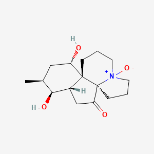 molecular formula C16H25NO4 B1242185 Serratezomine B 