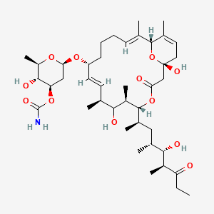 molecular formula C41H67NO12 B12421904 17-Hydroxyventuricidin A 