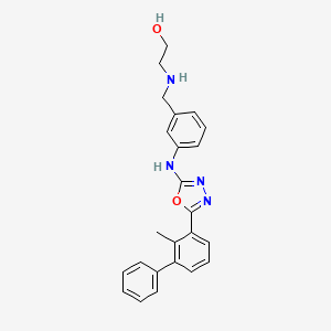 molecular formula C24H24N4O2 B12422025 PD-1/PD-L1-IN-14 