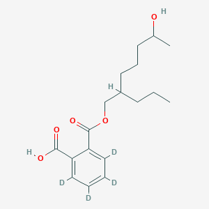 molecular formula C18H26O5 B12422032 Monopropylheptylphthalate 6-Hydroxy-d4 