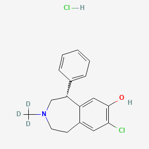 molecular formula C17H19Cl2NO B12422151 (R)-(+)-Sch 23390-d3 Hydrochloride 