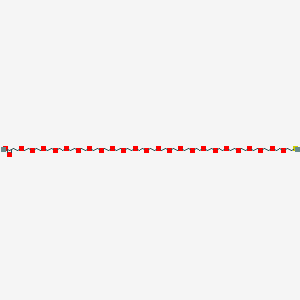 molecular formula C51H102O26S B12422162 HS-Peg24-CH2CH2cooh 