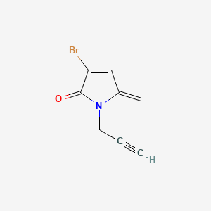 molecular formula C8H6BrNO B12422168 Br-5MP-Propargyl 