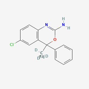 N-Desethyl etifoxine--13C,d3