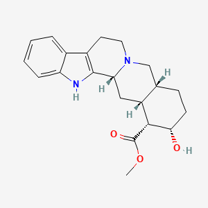 (1R,15R,18S,19R,20R)-18-hydroxy-1,3,11,12,14,15,16,17,18,19,20,21-dodecahydroyohimban-19-carboxylic acid methyl ester