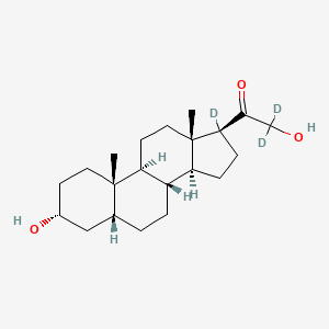 Tetrahydrodeoxycorticosterone-d3