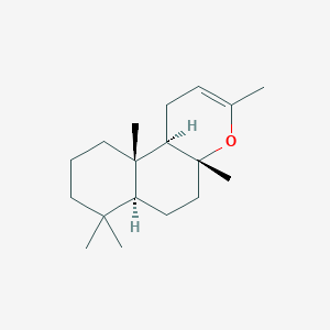 molecular formula C18H30O B1242267 Sclareol oxide 