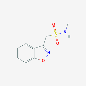 molecular formula C9H10N2O3S B124227 N-甲基佐尼酰胺 CAS No. 68292-02-4