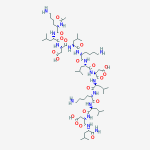Ac-Lys-Leu-Asp-Leu-Lys-Leu-Asp-Leu-Lys-Leu-Asp-Leu-NH2