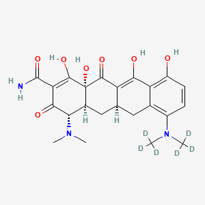 molecular formula C23H27N3O7 B12422824 Minocycline-d6 