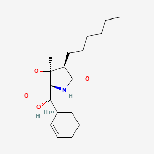 molecular formula C19H29NO4 B1242285 cinnabaramide A 