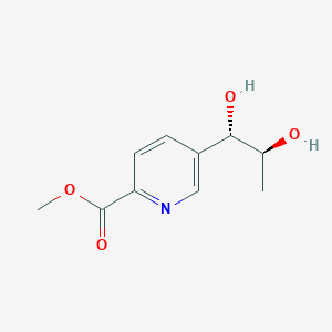 methyl 5-[(1S,2S)-1,2-dihydroxypropyl]pyridine-2-carboxylate