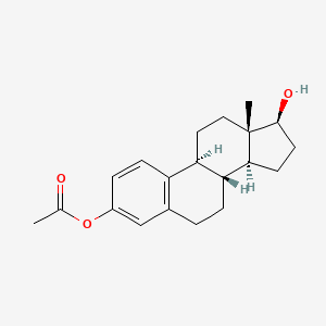 molecular formula C20H26O3 B1242296 乙酸雌二醇 CAS No. 4245-41-4