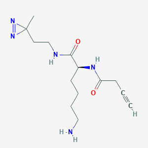 molecular formula C14H23N5O2 B12422966 Alkyne-probe 1 