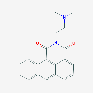 molecular formula C20H18N2O2 B1242303 Azonafide 