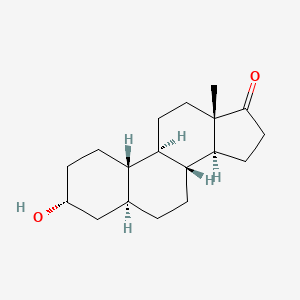 molecular formula C18H28O2 B1242311 19-Norandrosterone CAS No. 1225-01-0
