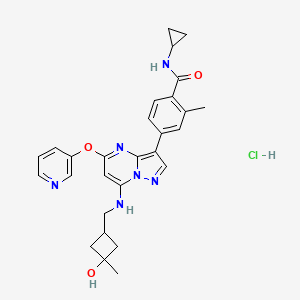 Luvixasertib (hydrochloride)