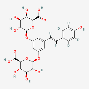 Resveratrol 3,5-diglucuronide-d4