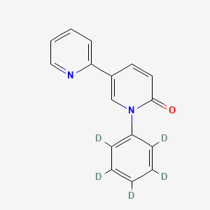 1-Phenyl-5-(pyridin-2-yl)-2(1H)-pyridone-d5