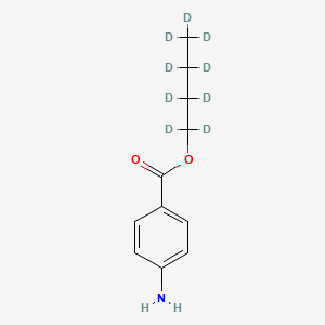 molecular formula C11H15NO2 B12423185 Butamben-d9 