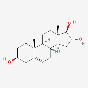 molecular formula C19H30O3 B1242320 5-Androstenetriol CAS No. 4150-30-5