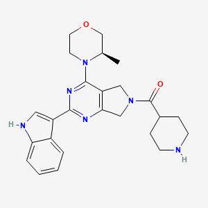 molecular formula C25H30N6O2 B12423219 Atr-IN-11 