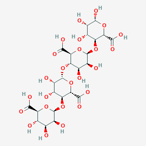 molecular formula C24H34O25 B12423229 D-Tetramannuronic acid 