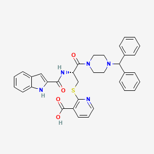 molecular formula C35H33N5O4S B1242324 TP-680 