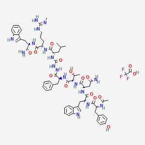 molecular formula C66H84F3N17O15 B12423247 Tak-683 (tfa) 